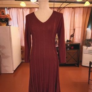 Nine West - Bali Red Sweater Dress